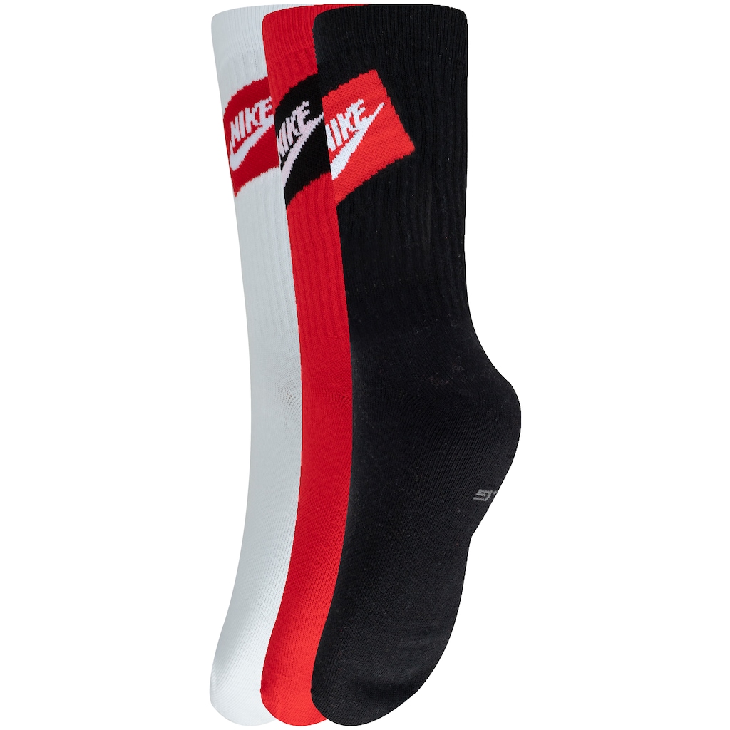 Imagem 3 do produto Kit de Meias Nike Sportswear Everyday Essential Crew com 3 Pares - 39 a 43 - Adulto