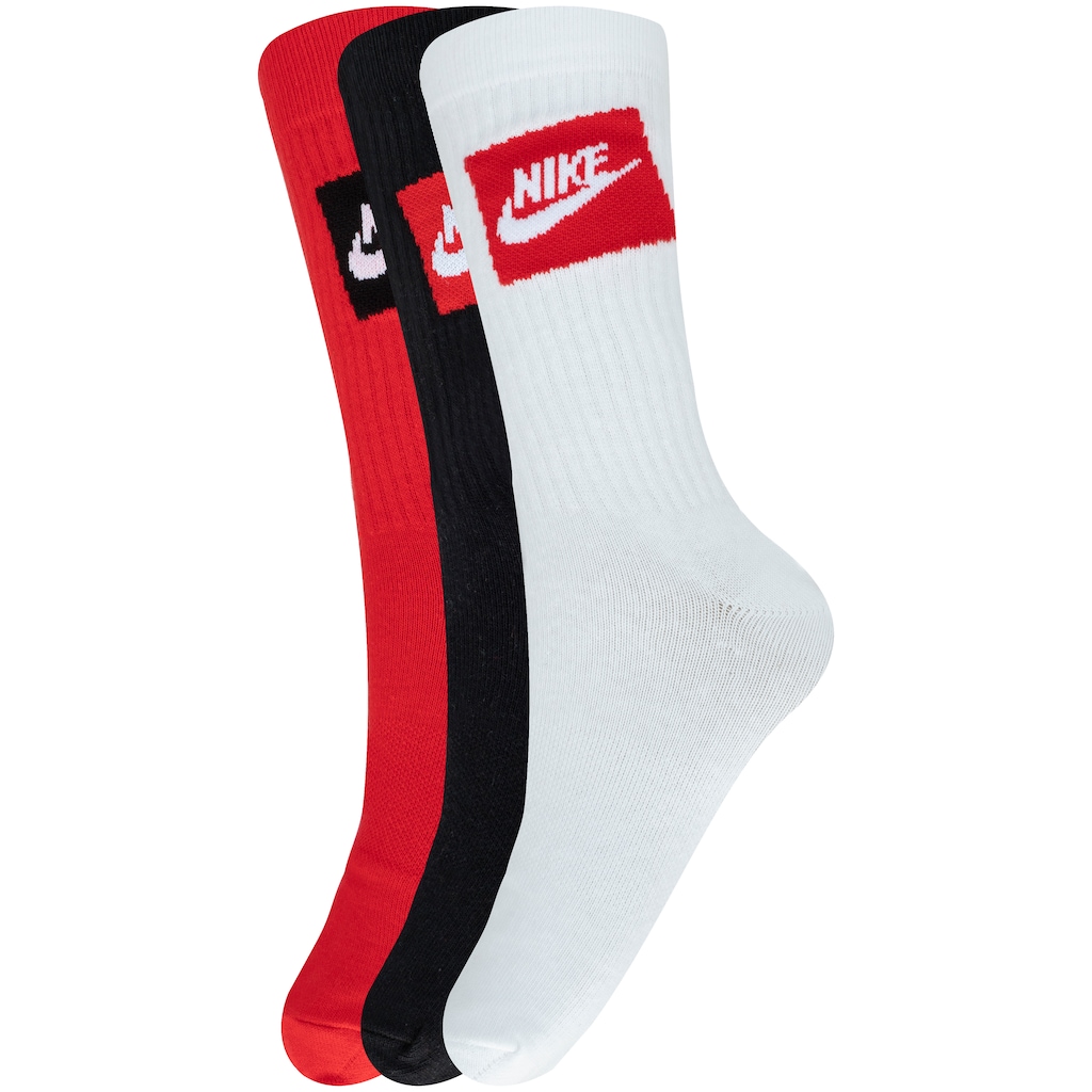 Imagem 4 do produto Kit de Meias Nike Sportswear Everyday Essential Crew com 3 Pares - 39 a 43 - Adulto