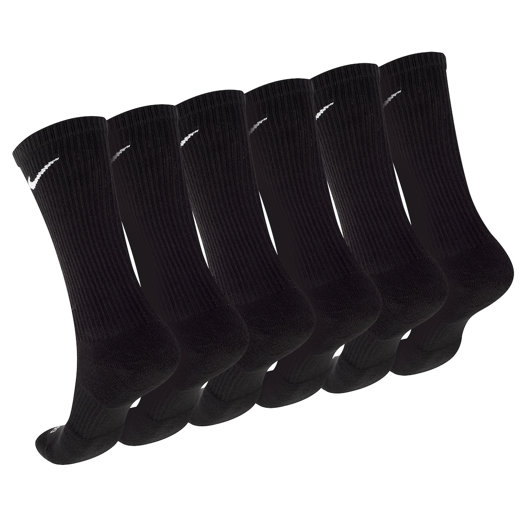 Imagem 2 do produto Kit de Meias Nike Everday Plus Cush Crew com 3 Pares - Tam 39-43 - Adulto