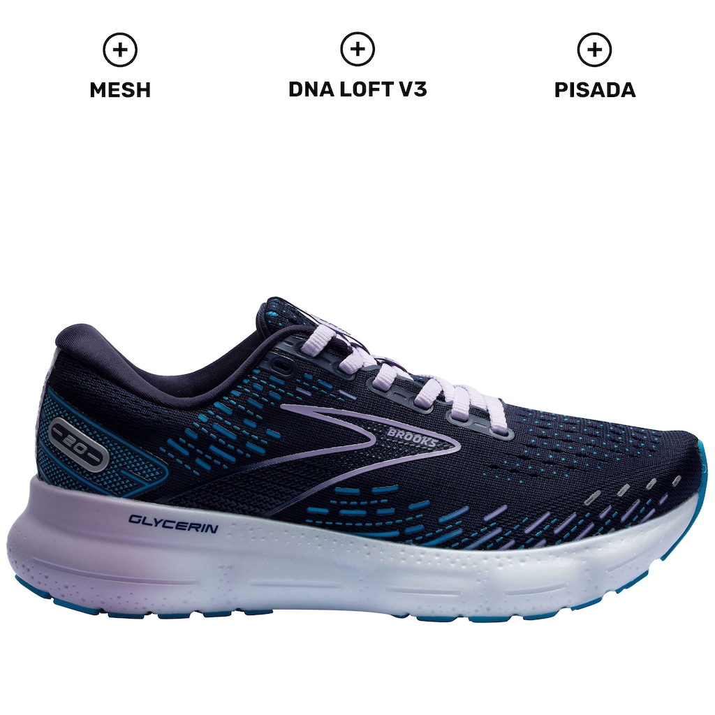 Tênis Brooks Glycerin 20 - Feminino - Foto 4