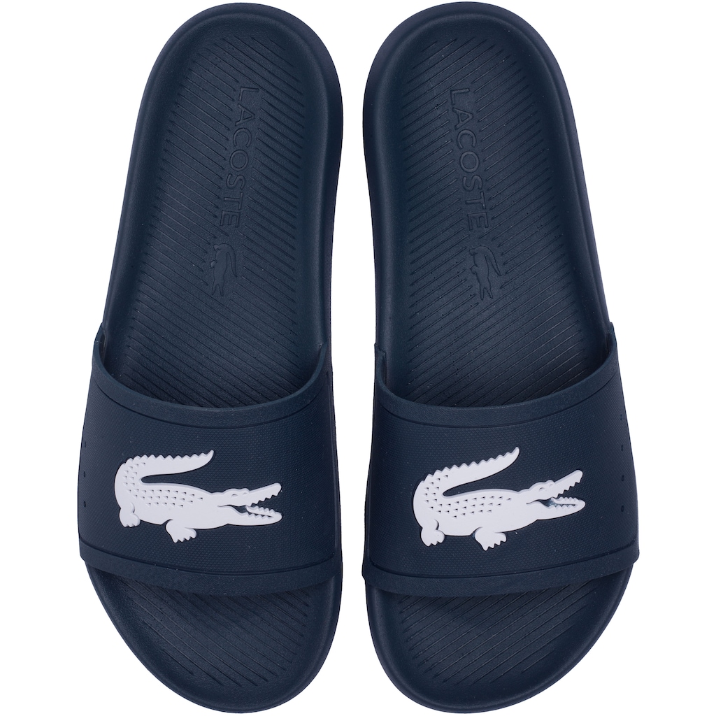 Chinelo Lacoste Croco 119 1 CMA - Slide - Masculino - Foto 1