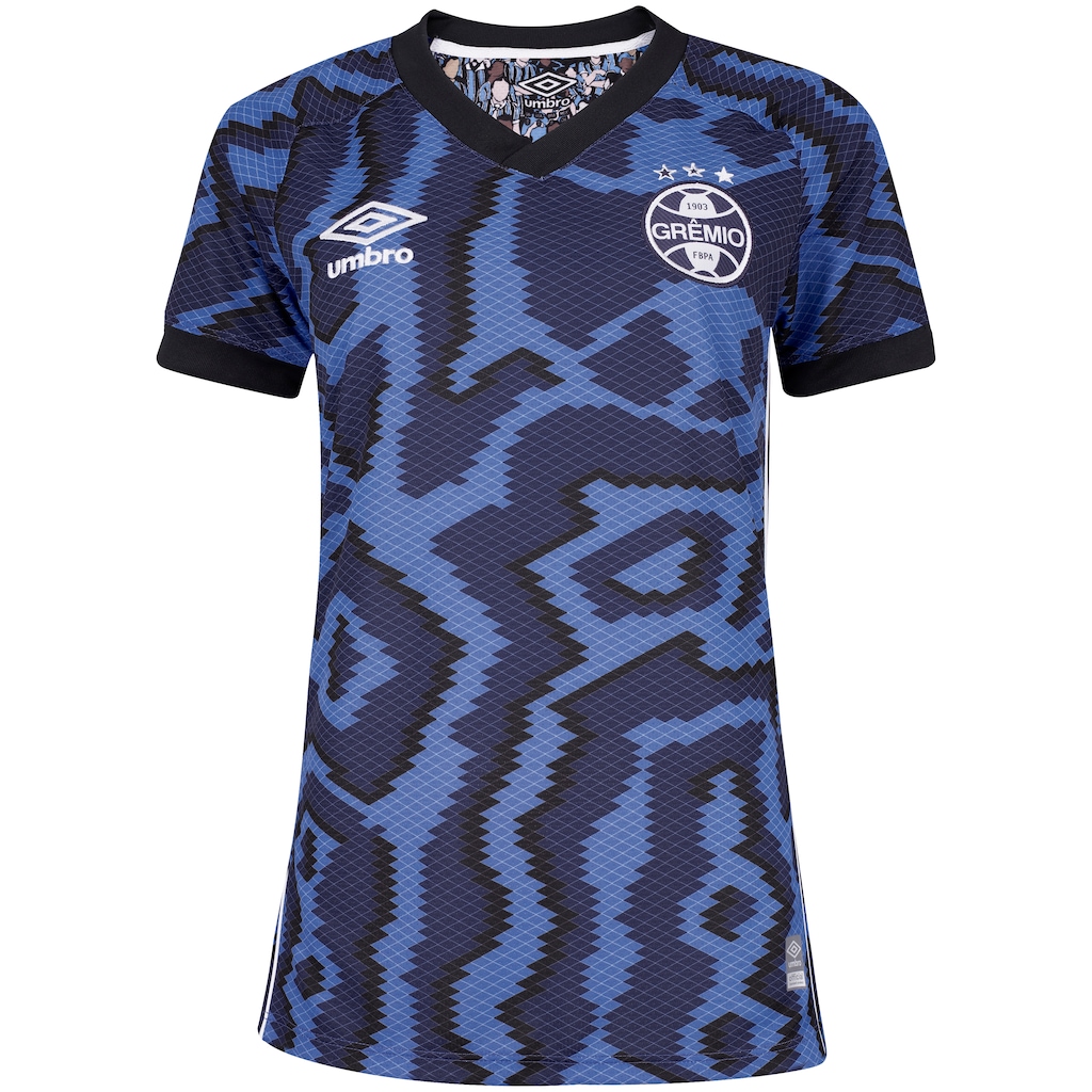 Camisa do Grêmio III 21 Umbro - Feminino - Foto 1