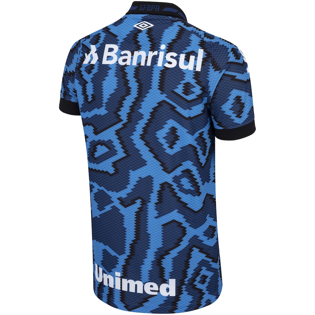 Imagem 4 do produto Camisa Polo do Grêmio Masculina Umbro III 21 Jogador S/N