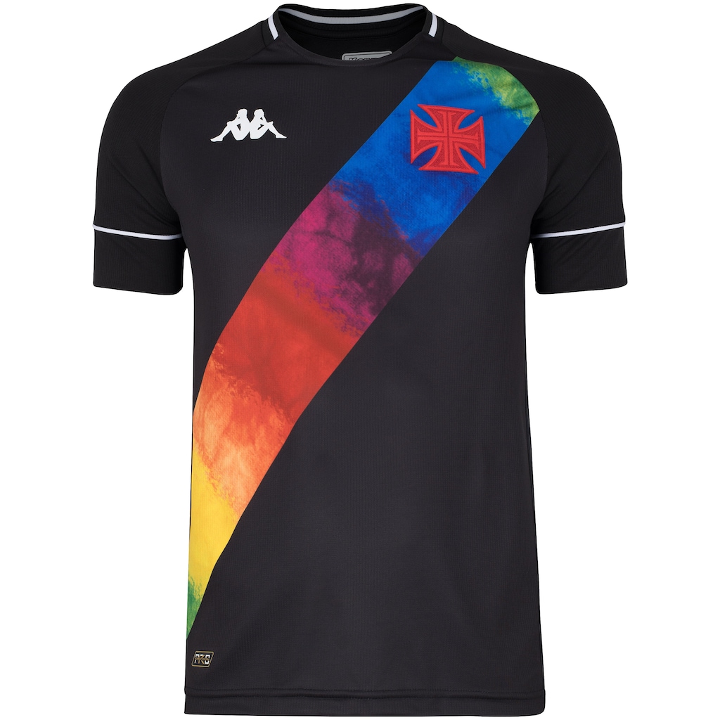 Camisa do Vasco da Gama Kombat Kappa - Masculina - Foto 1