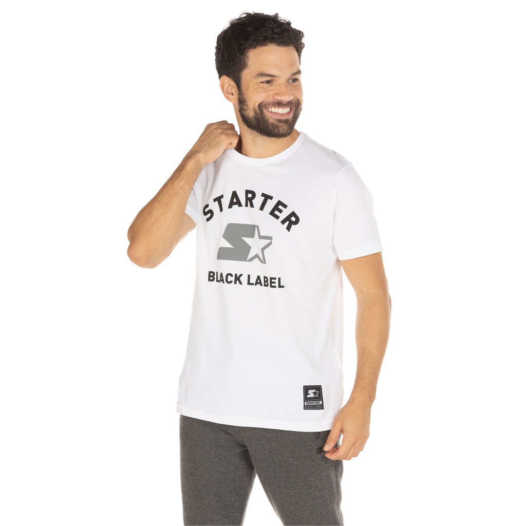 Camiseta Starter Manga Curta Estampada S214A - Masculina - Foto 2
