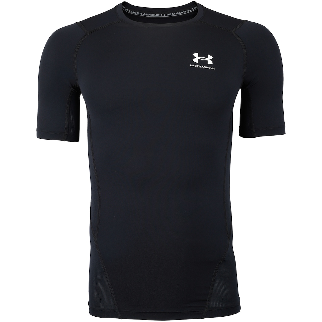 Camiseta de Compressão Under Armour Manga Curta Heatgear - Masculina