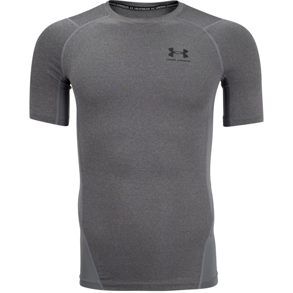 Camiseta de Compressão Under Armour Manga Curta Heatgear - Masculina