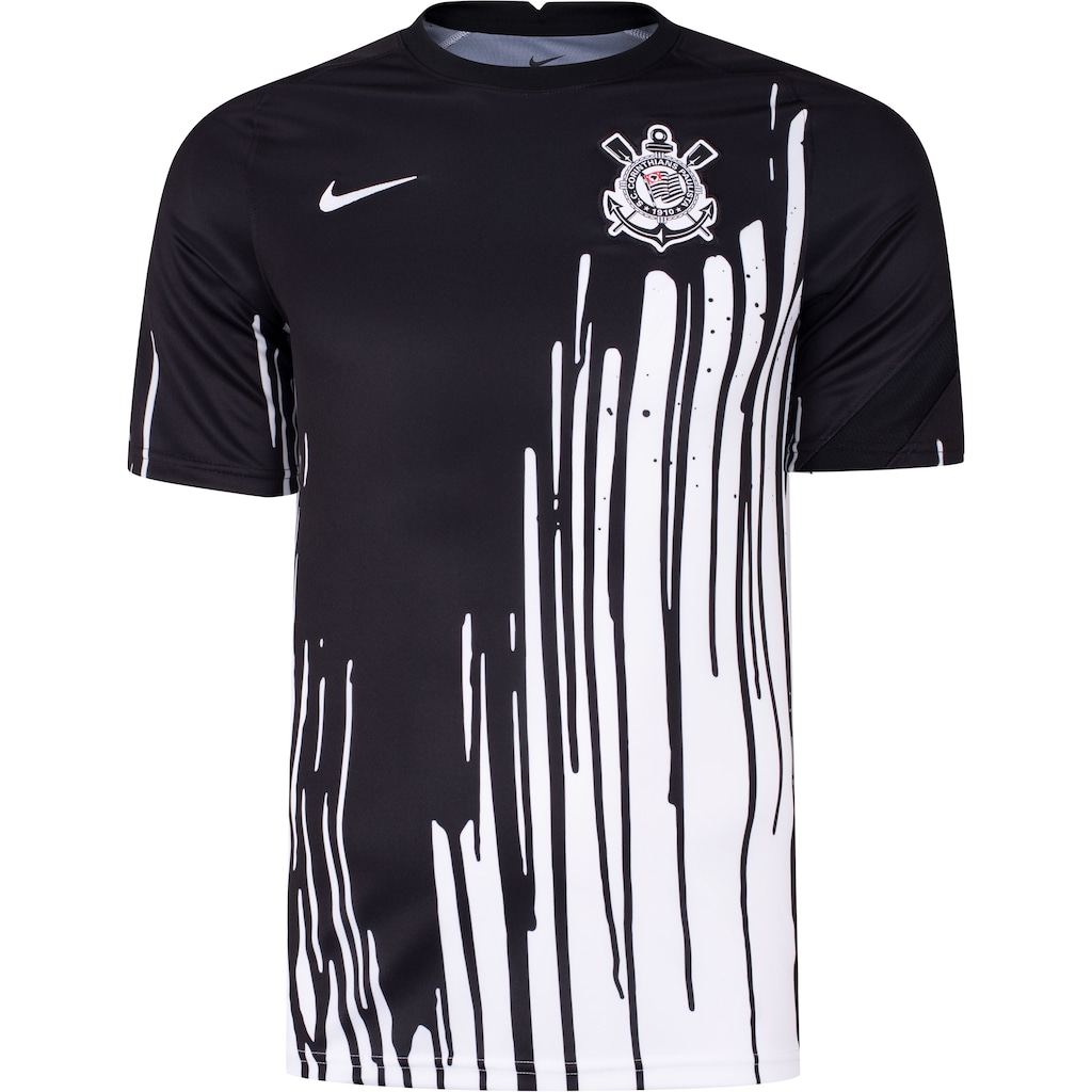 Camisa do Corinthians 22 Pré Jogo Nike - Masculina - Foto 1