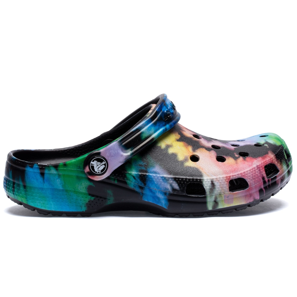 Sandália Crocs Adulto Classic T Dye Graphic Clo - Foto 1
