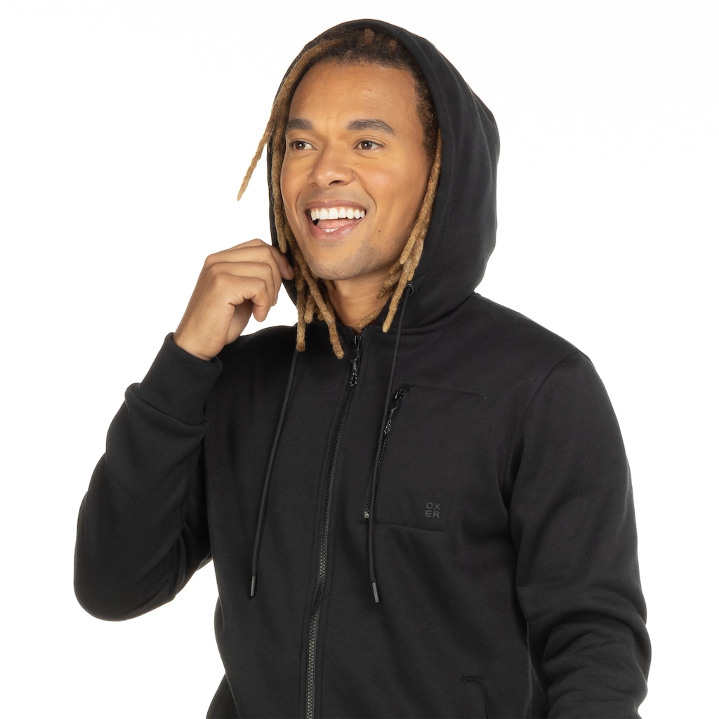 Imagem 4 do produto Jaqueta Masculina Oxer com Capuz e Bolso de Zíper Mark Bs