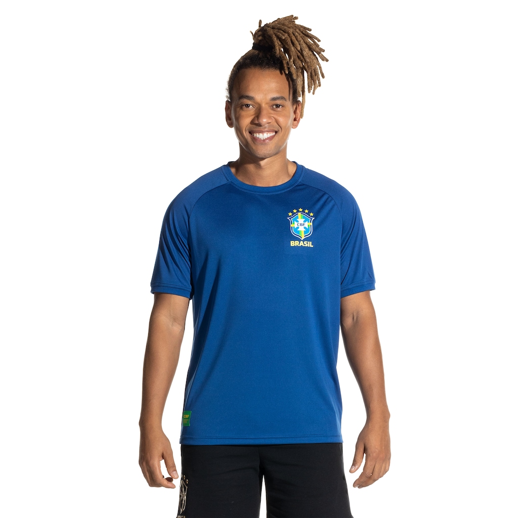 Camiseta do Brasil CBF Torcedor - Masculina - Foto 2