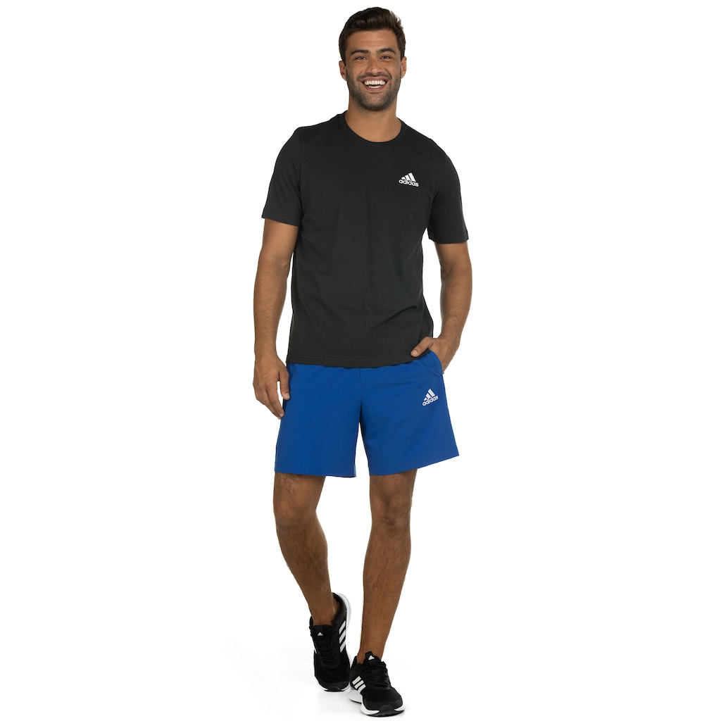 Imagem 3 do produto Camisa adidas Manga Curta Essentials Logo Pequeno - Masculina