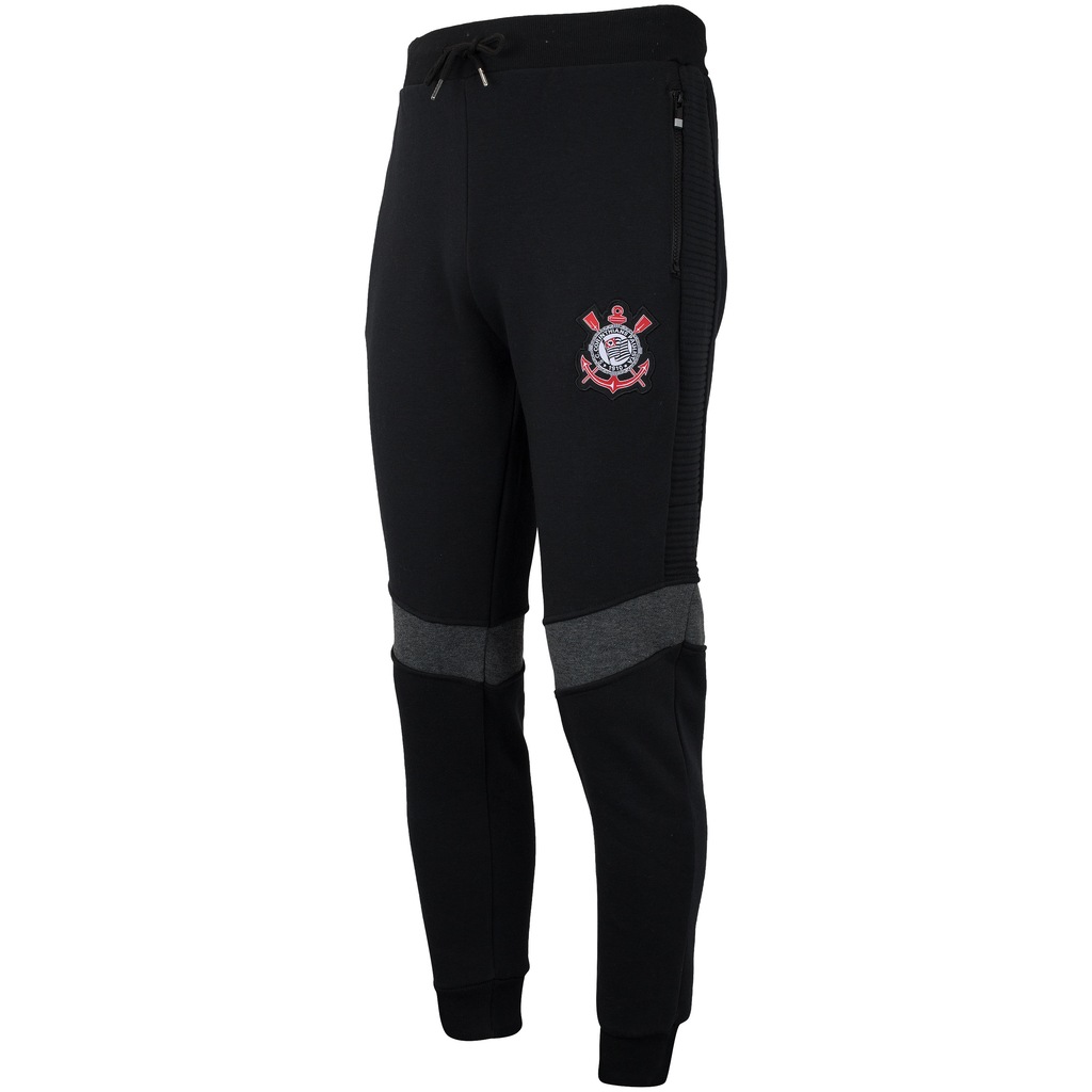 Calça de Moletom do Corinthians Masculina XPS Sports Winner - Foto 1