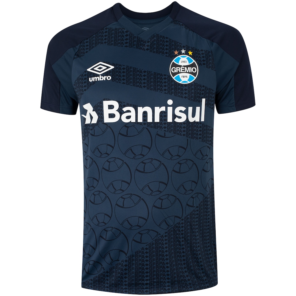 Camisa de Treino do Grêmio 22 Umbro - Masculina - Foto 1