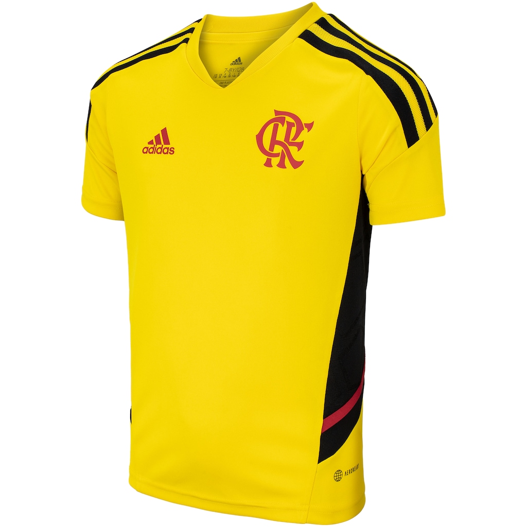 Imagem 3 do produto Camisa de Treino do Flamengo adidas Atletas - Infantil