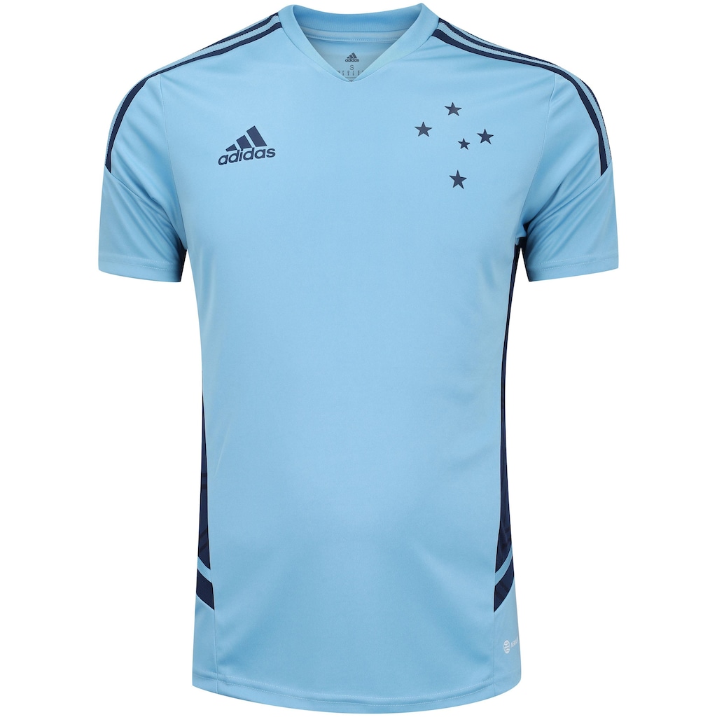 Camisa de Treino Cruzeiro adidas Atletas - Masculina - Foto 1
