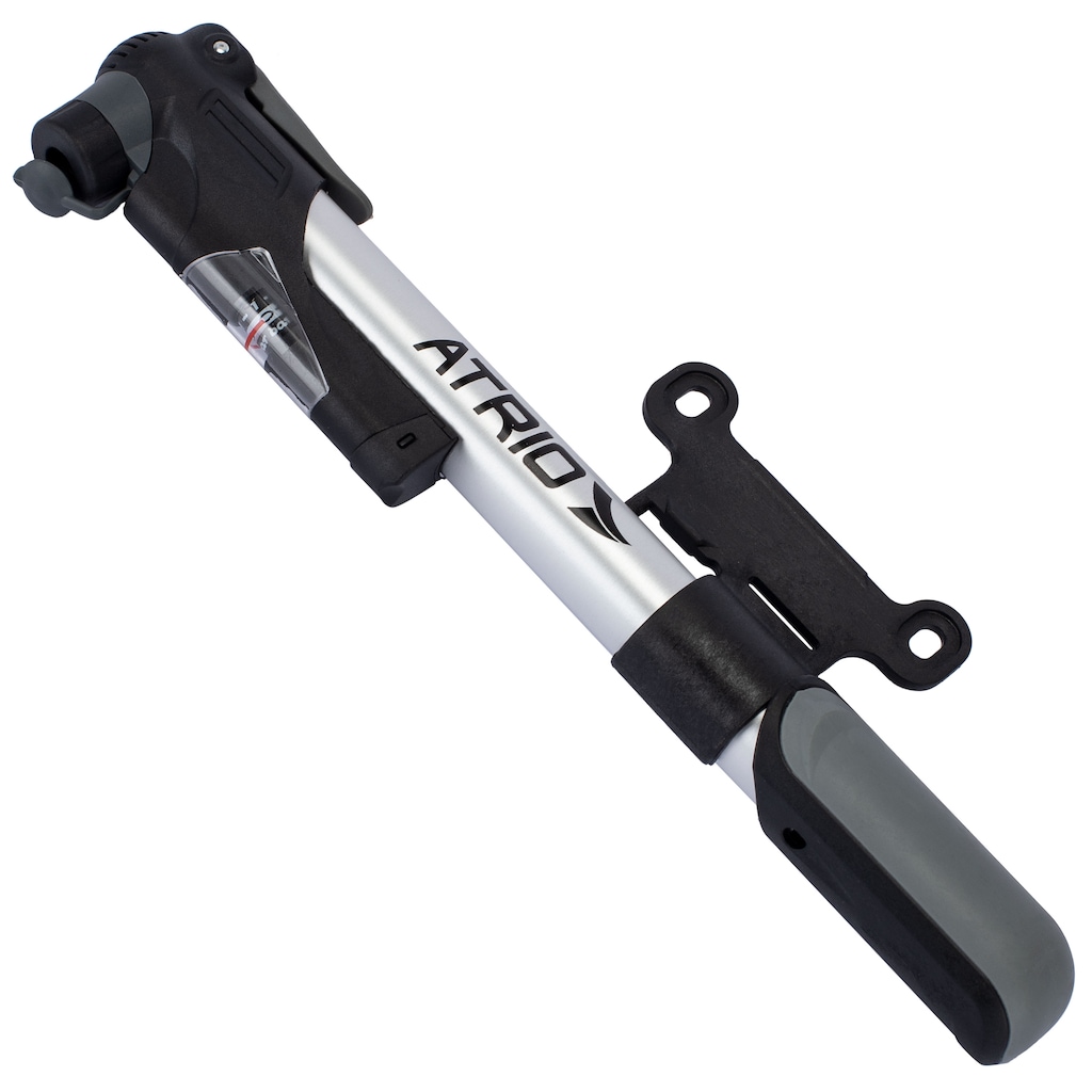 Imagem 1 do produto Mini Bomba de Ar para Bike Atrio com Manômetro 80 PSI