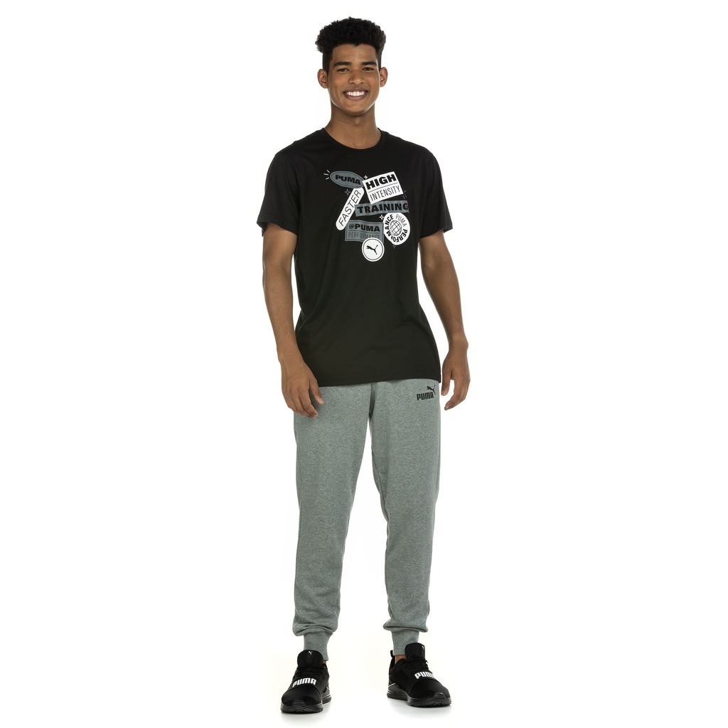 Imagem 3 do produto Camiseta Puma Manga Curta Perf Graphic Playful Illustrated Ss - Masculina
