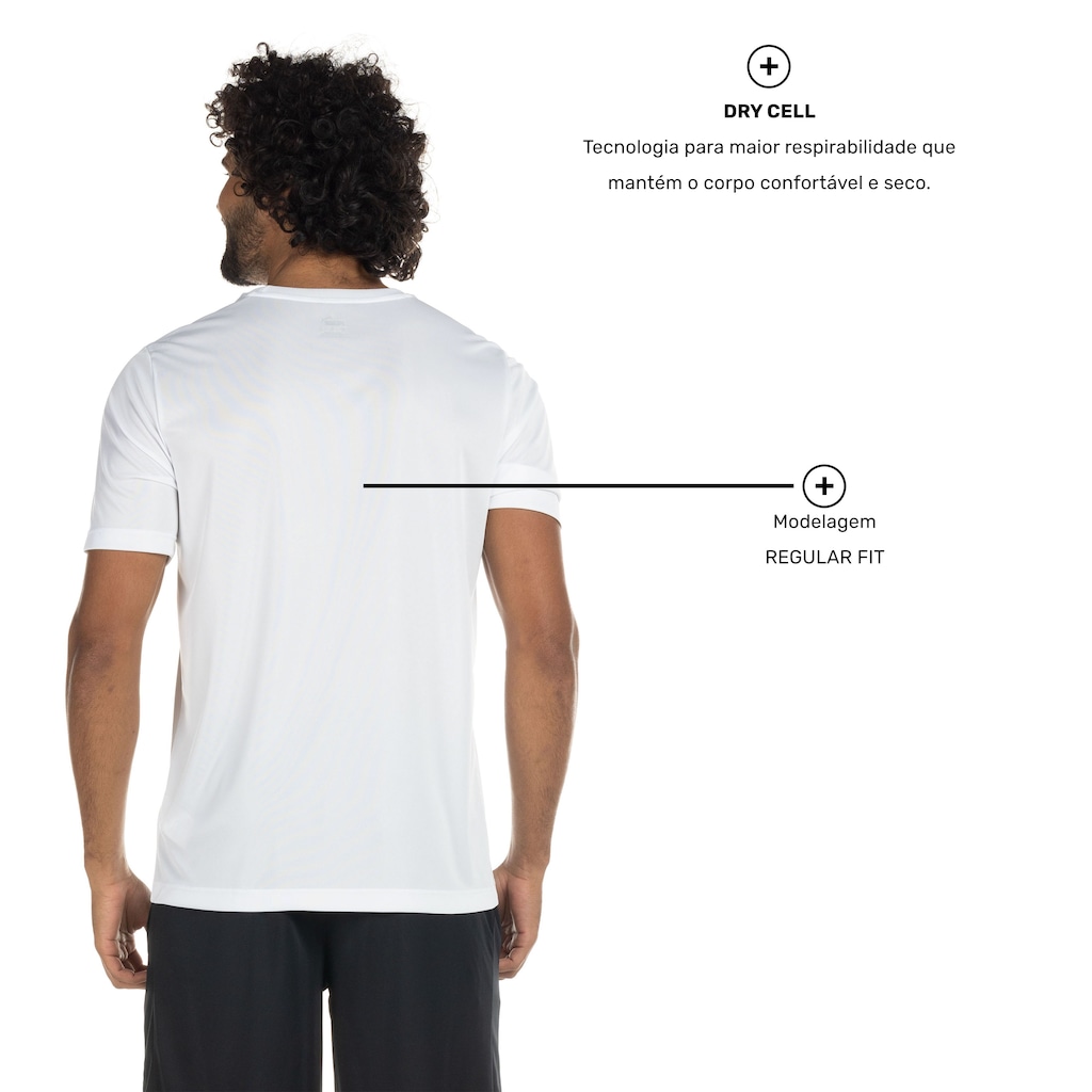 Imagem 3 do produto Camiseta Puma Manga Curta Active Small Logo - Masculina