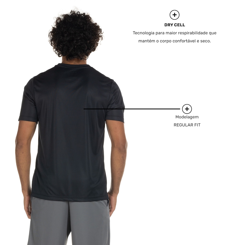 Imagem 2 do produto Camiseta Puma Manga Curta Active Small Logo - Masculina