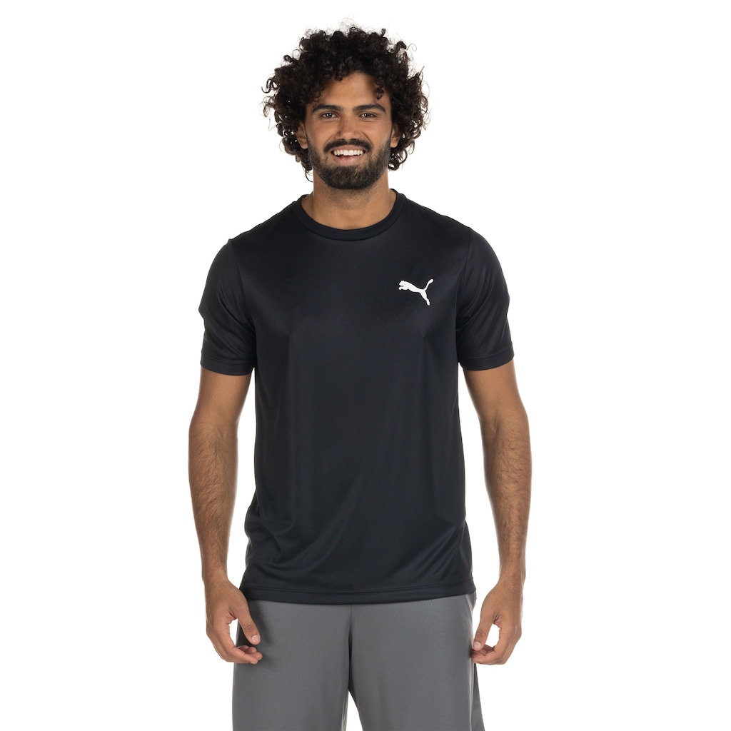 Camiseta Puma Manga Curta Active Small Logo - Masculina - Foto 2