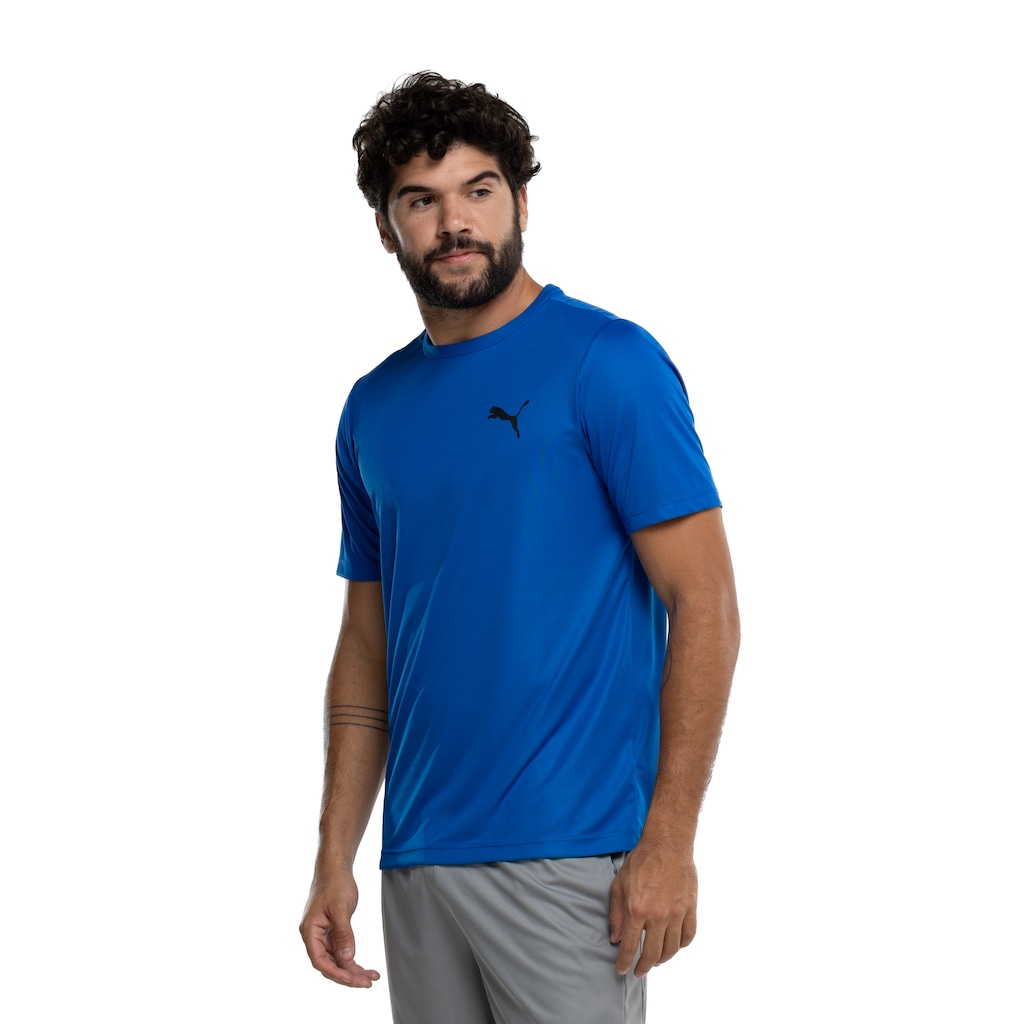 Imagem 1 do produto Camiseta Puma Manga Curta Active Small Logo - Masculina