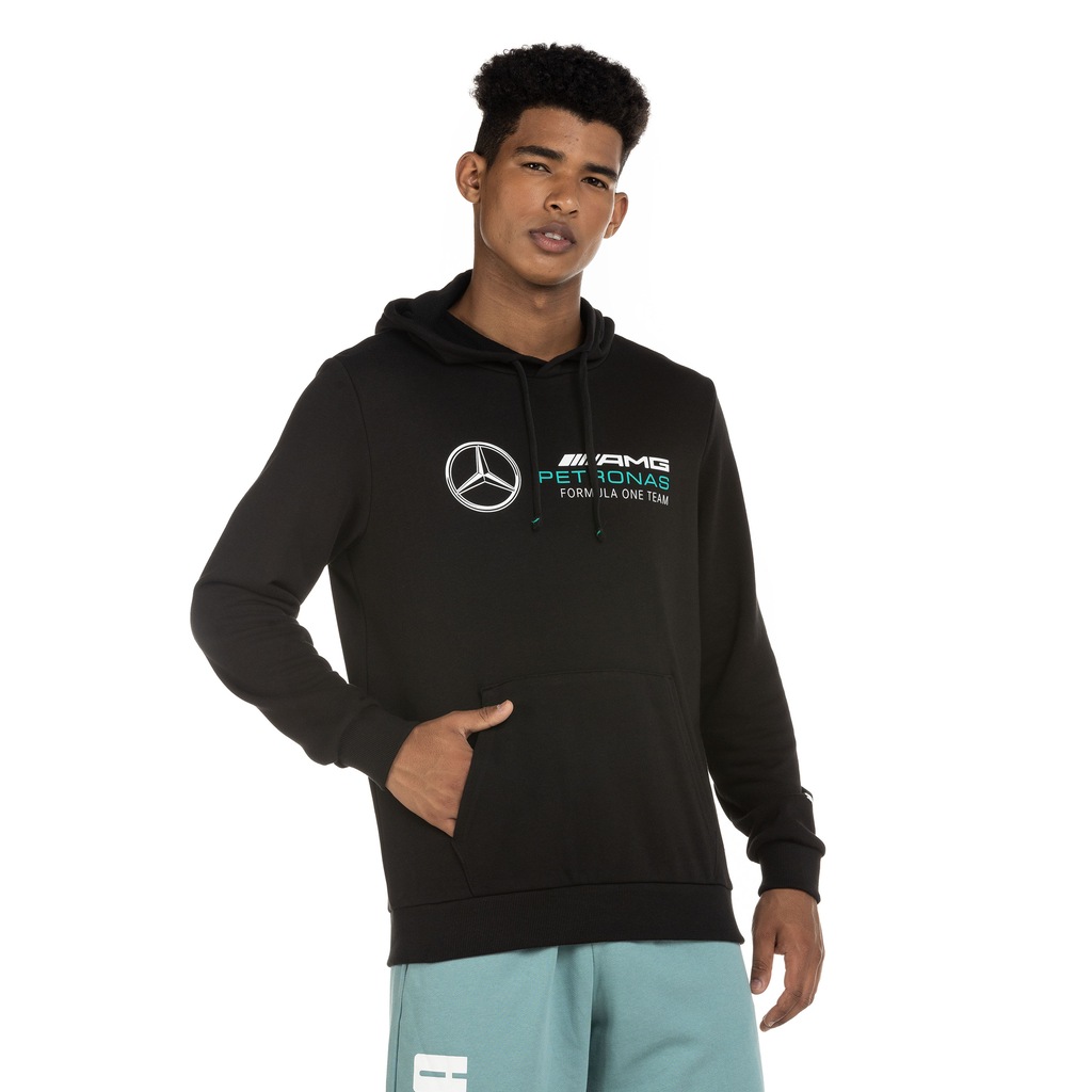 Blusa de Moletom Puma Masculina com Capuz Mapf1 Essentials - Foto 2