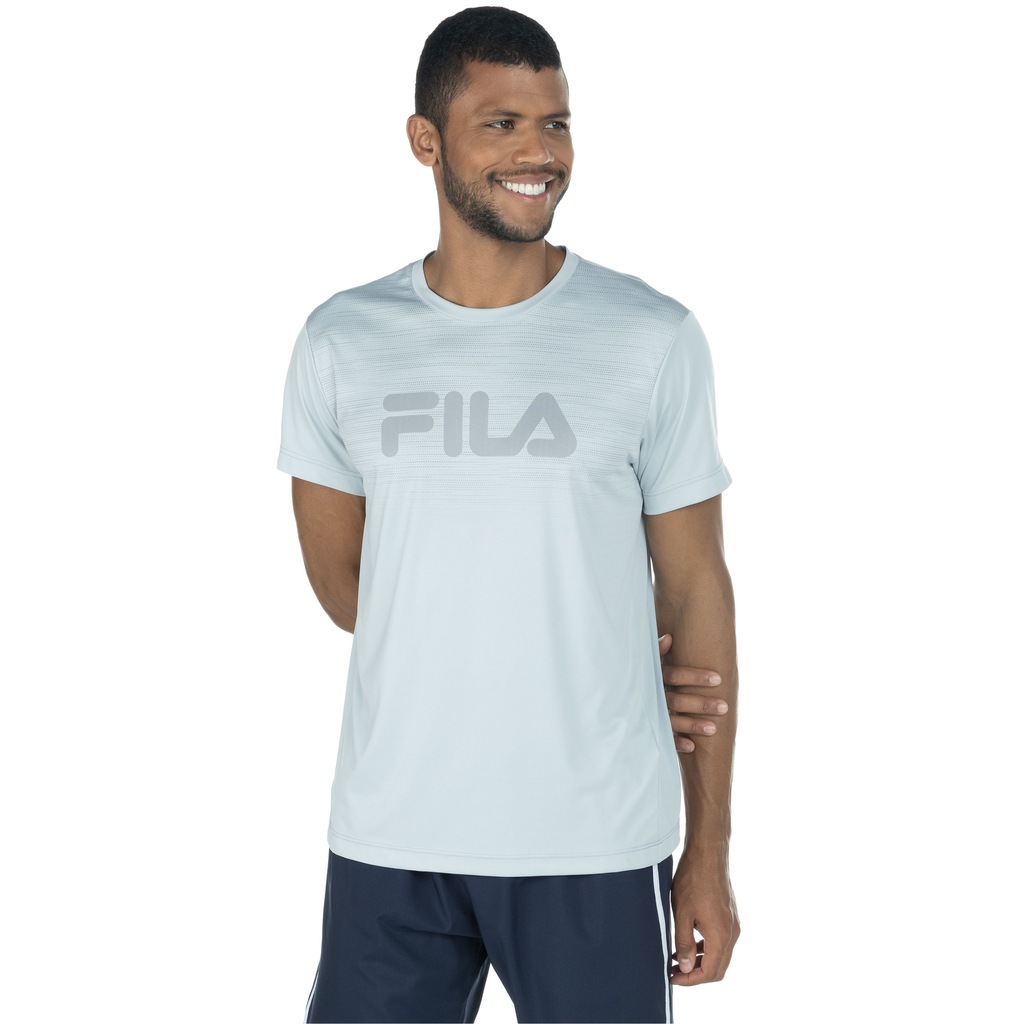 Imagem 1 do produto Camiseta Fila Manga Curta Basic Run Print - Masculina