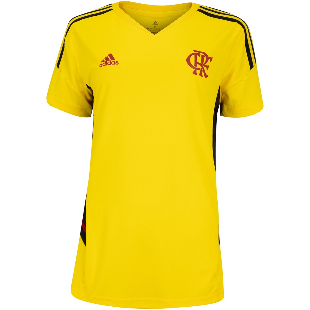 Camisa do Flamengo adidas Atletas - Feminina - Foto 1