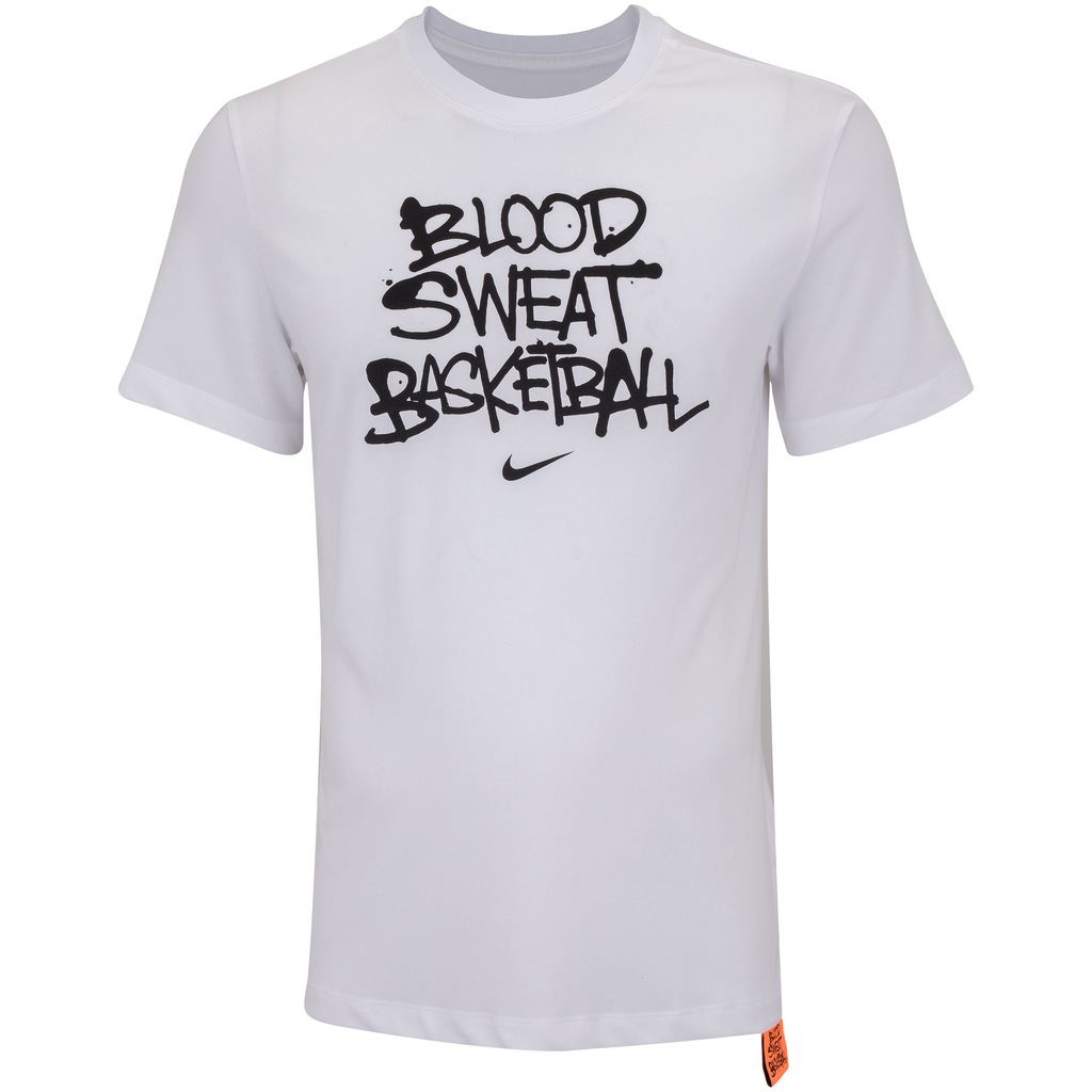 Camiseta Nike Manga Curta Dri-Fit Blood Sweat Basketball Verb - Masculina - Foto 1