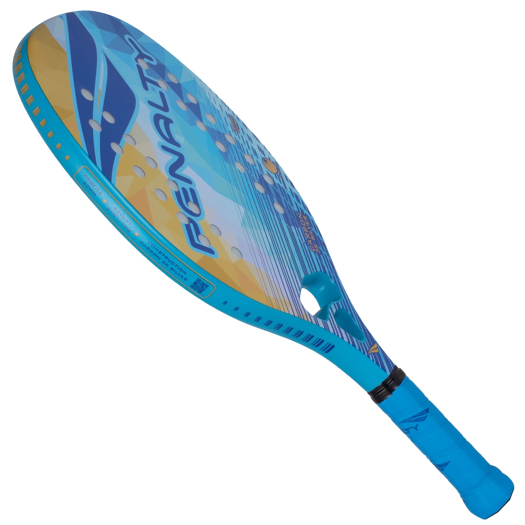 Imagem 2 do produto Raquete de Beach Tennis Penalty Carbon 3K Silver XXII
