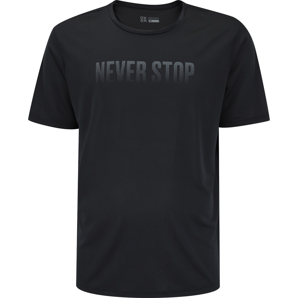 Camiseta Cava Tradicional Oxer Manga Curta Crepe Never Stop - Masculina - Foto 2
