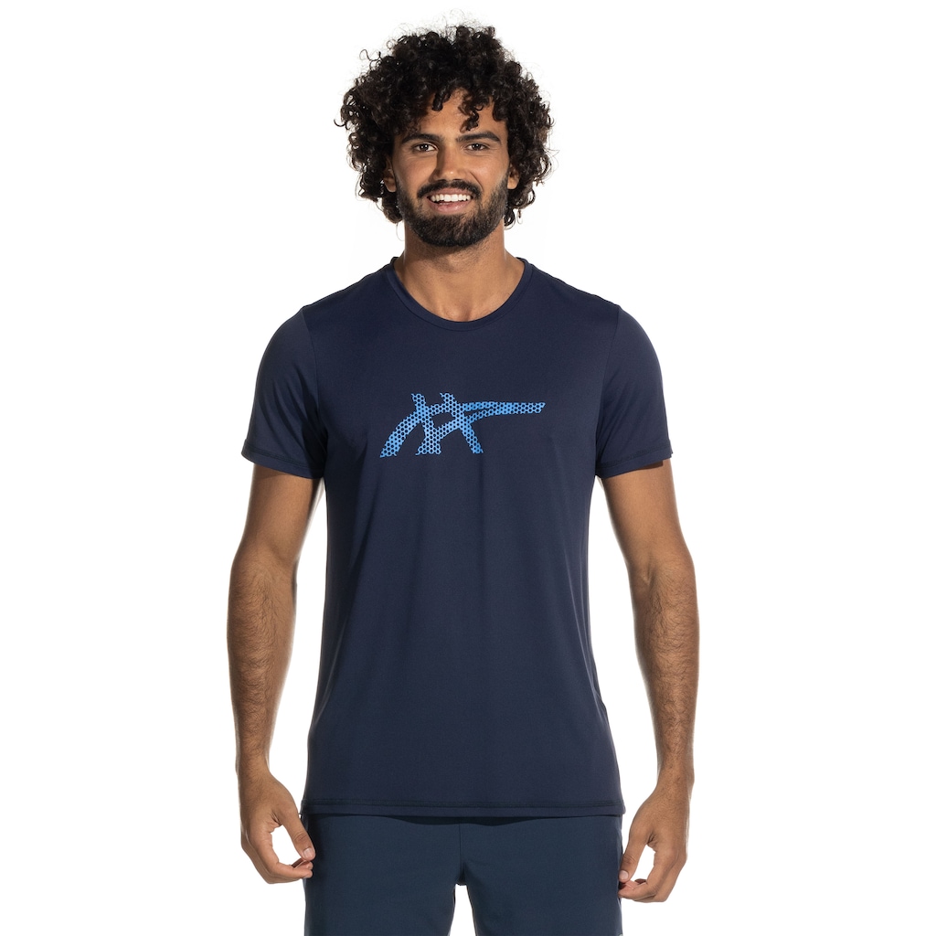 Camiseta ASICS Manga Curta Light Nagoya - Masculina | Centauro