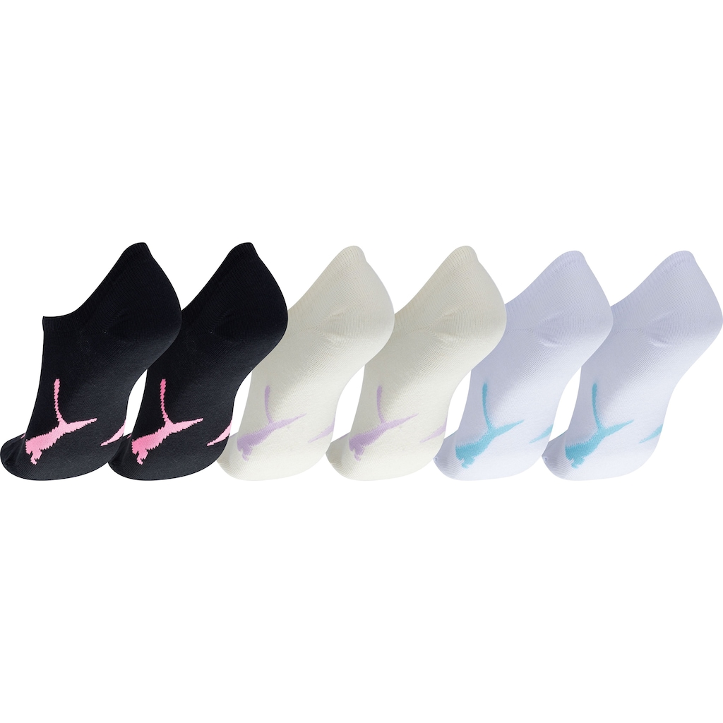 Imagem 2 do produto Kit de Meias Puma Esportiva Sapatilha com 3 Pares 34 a 39 - Feminina
