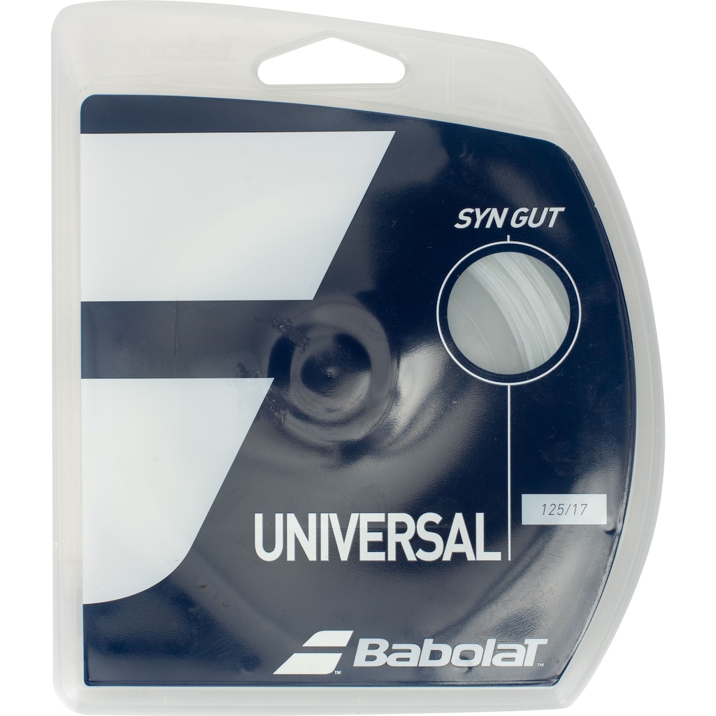 Corda para Raquete de Tênis Babolat Synthetic Gut Universal 1.25 mm 17L – 12 m