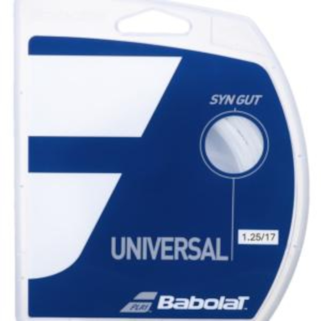 Imagem 1 do produto Corda para Raquete de Tênis Babolat Synthetic Gut Universal 1.25 mm 17L – 12 m