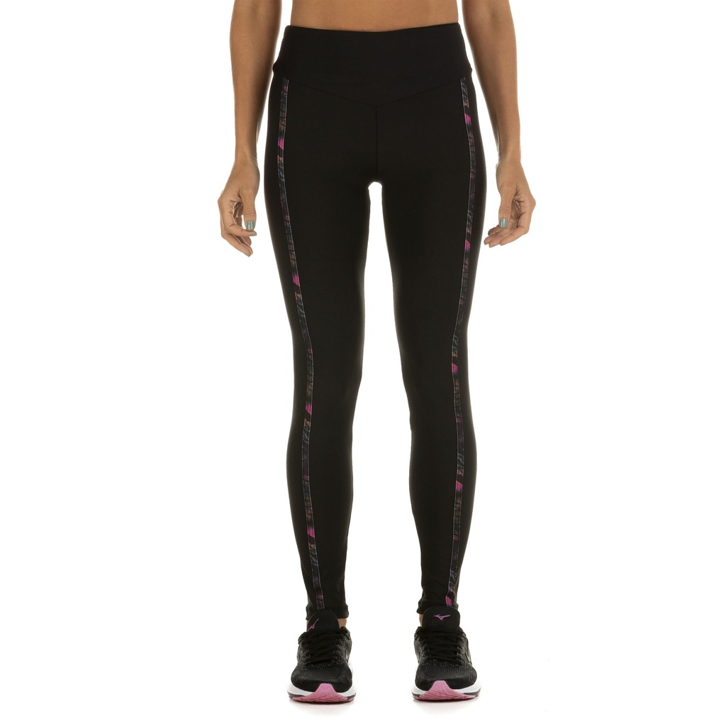Calça Legging Feminina Oxer Vivo Estampa Texturize com Média Compressão Cós Baixo - Foto 2
