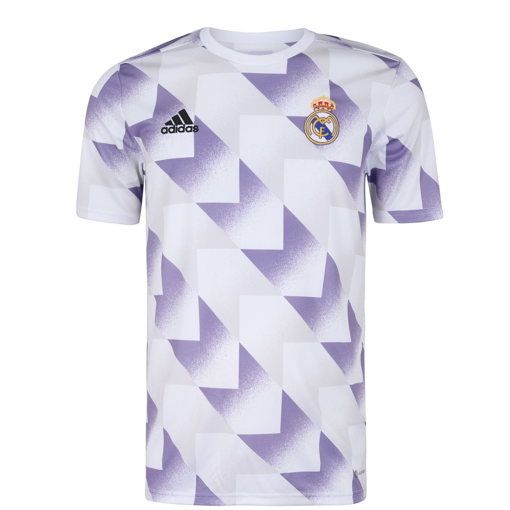 Camisa Pré-Jogo Real Madrid 22/23 adidas - Masculina - Foto 1