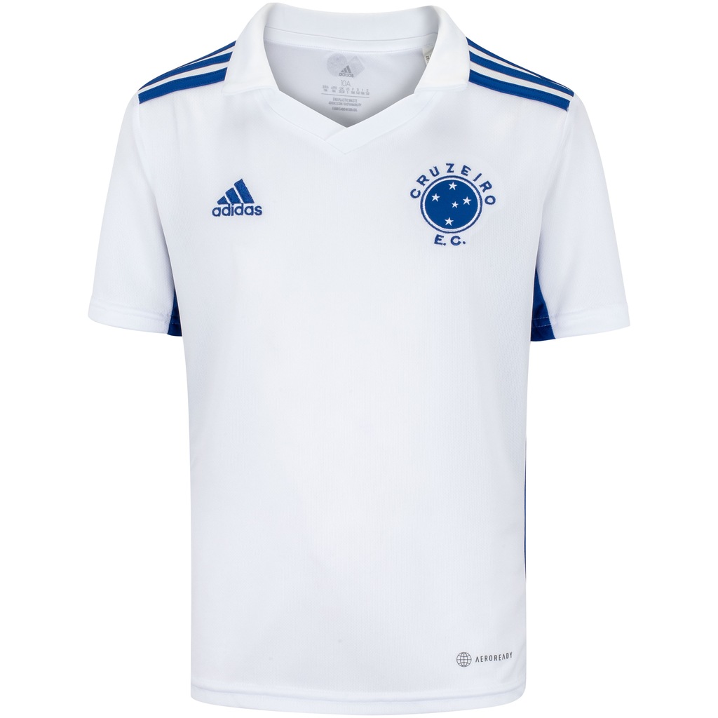 Camisa do Cruzeiro II 22 adidas - Infantil - Foto 1