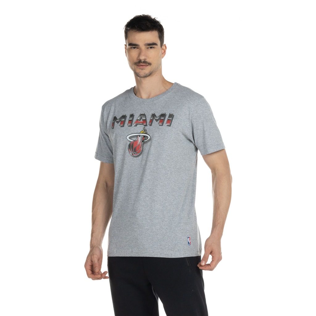 Imagem 1 do produto Camiseta Miami Heat Manga Curta NBA - Masculina
