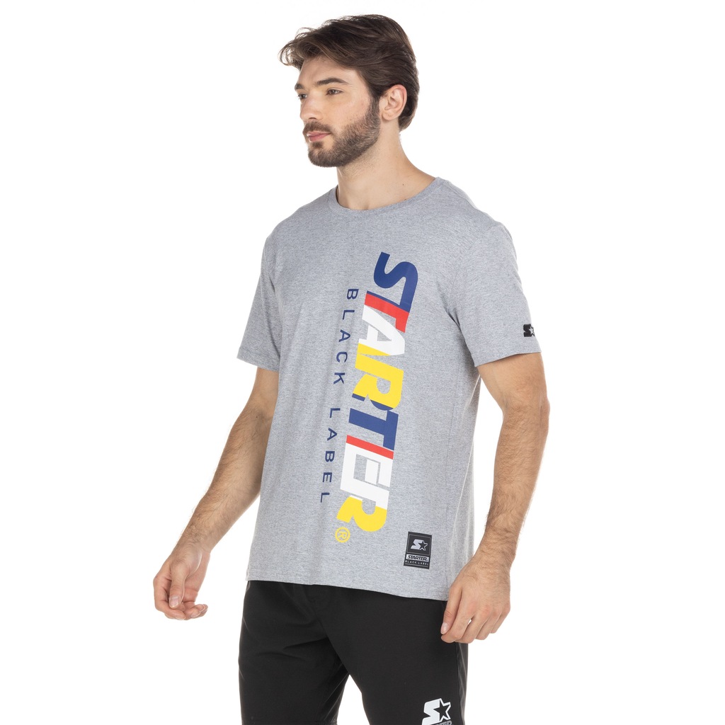 Camiseta Starter Manga Curta Upright T606A - Masculina - Foto 2