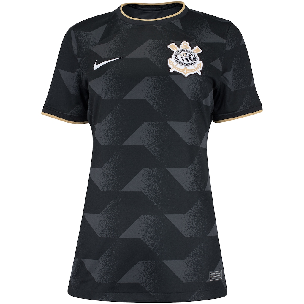 Camisa do Corinthians II 22 Stadium Nike - Feminina - Foto 1