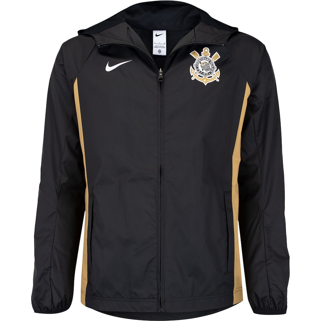 Jaqueta Corinthians Nike com Capuz Masculina AWF - Foto 1