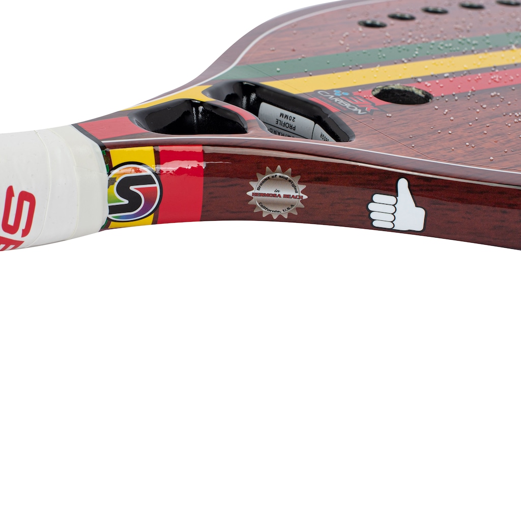 Imagem 5 do produto Raquete de BeachTennis Sexy Rasta Woody - Adulto