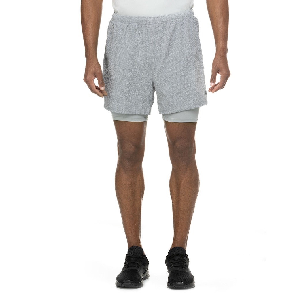 Short com Bermuda Interna 5" Masculino Oxer Texturizado - Foto 2
