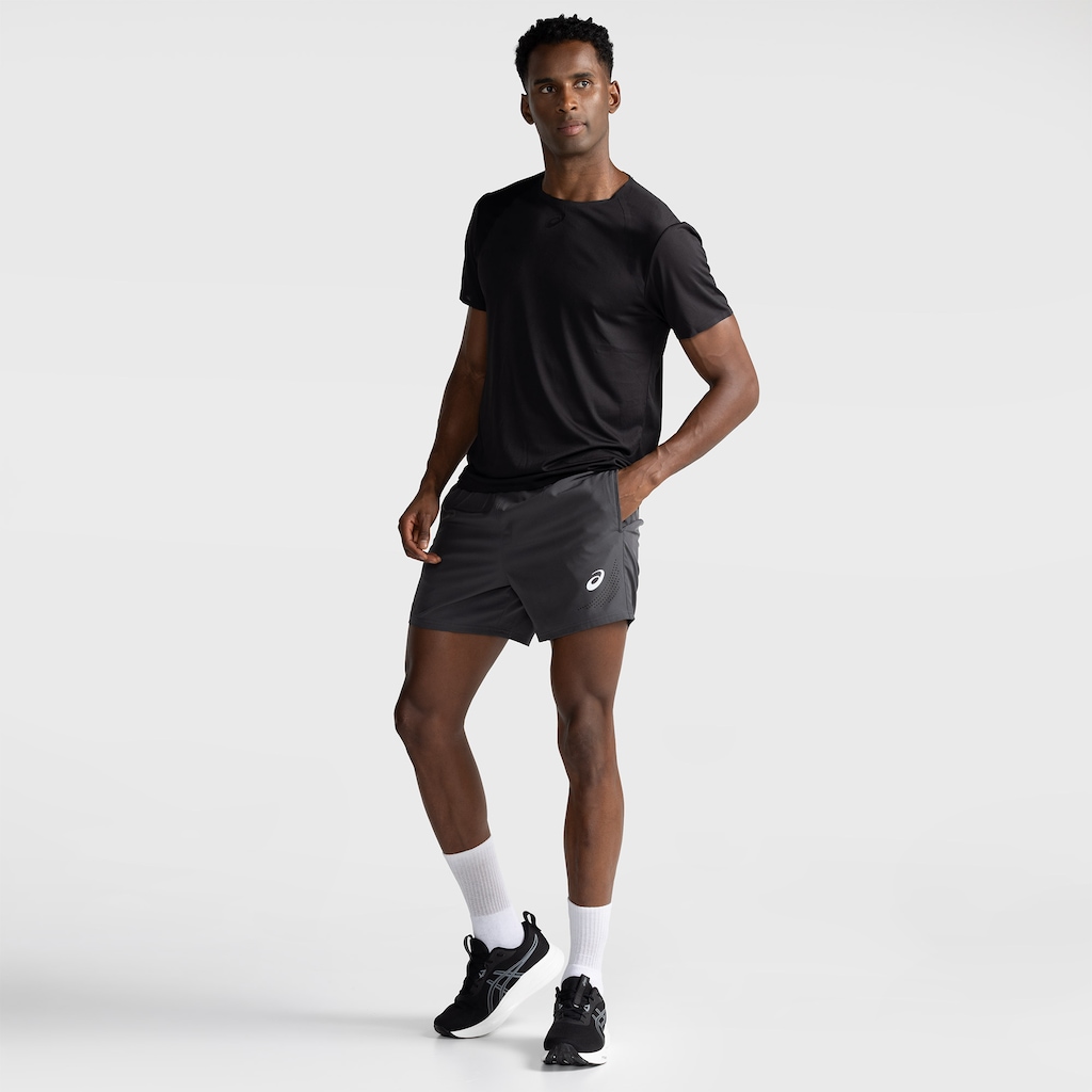 Imagem 3 do produto Short Masculino ASICS 5 Recorte Respirável Lase