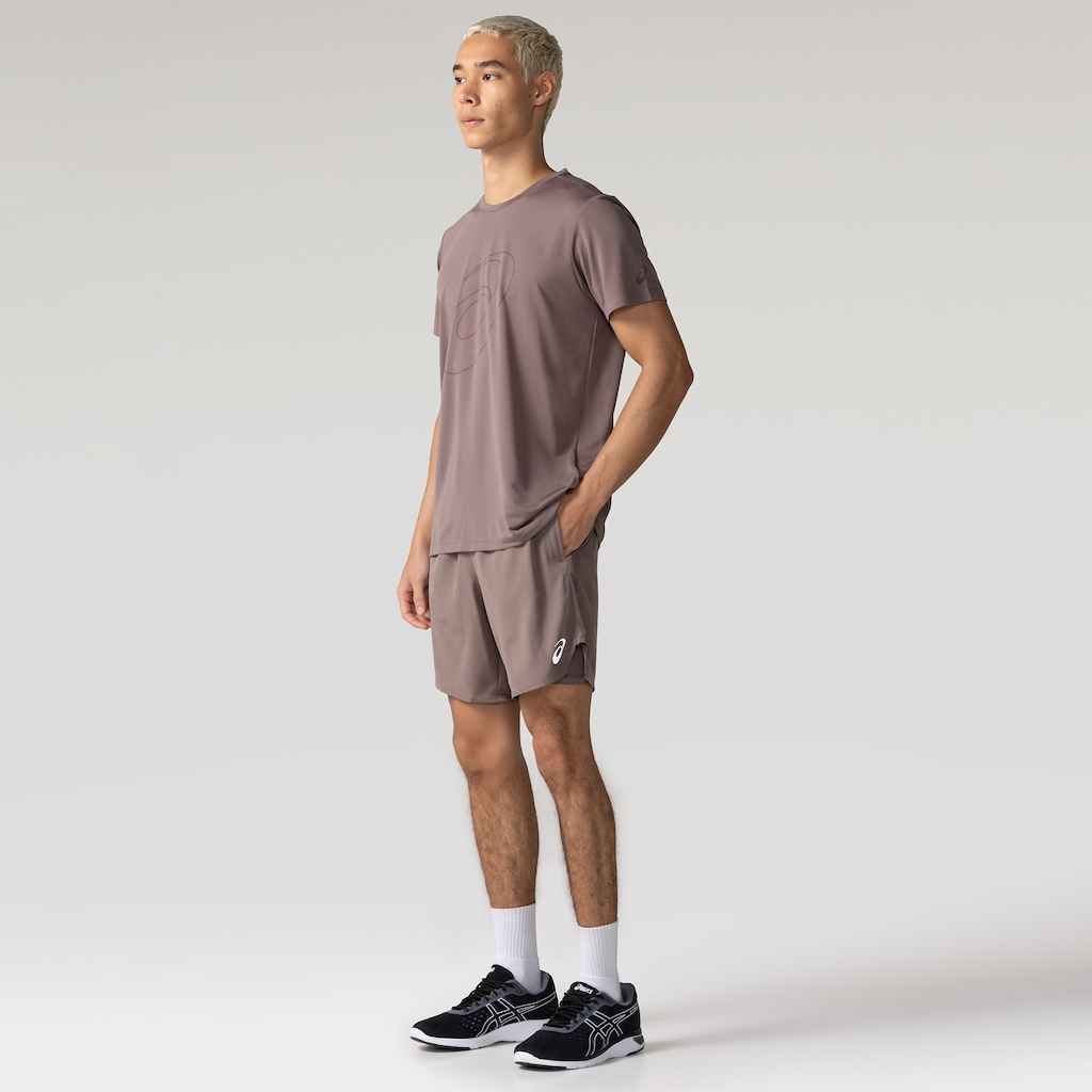 Imagem 3 do produto Bermuda ASICS Masculina 7" 2 Em 1 Mesh Lateral