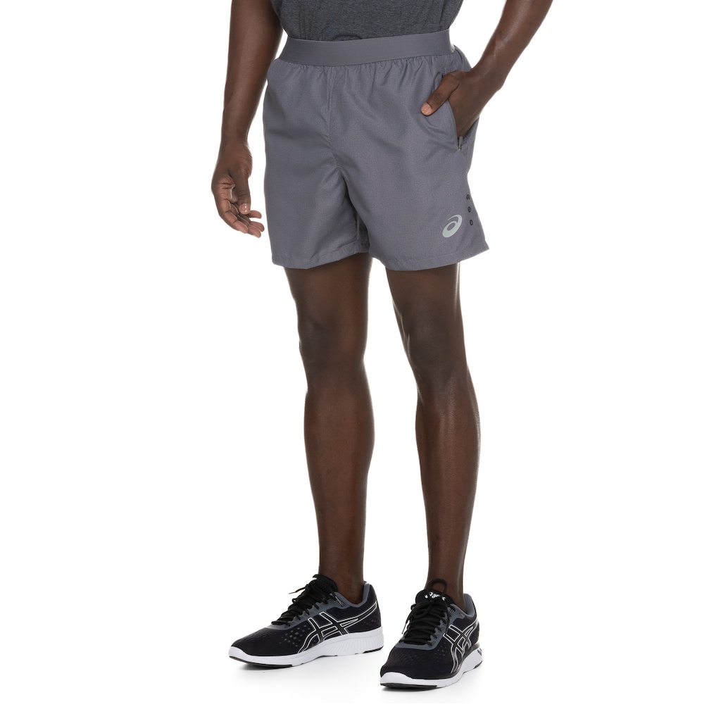 Short Masculino ASICS 5 Respirável Mescla - Foto 2