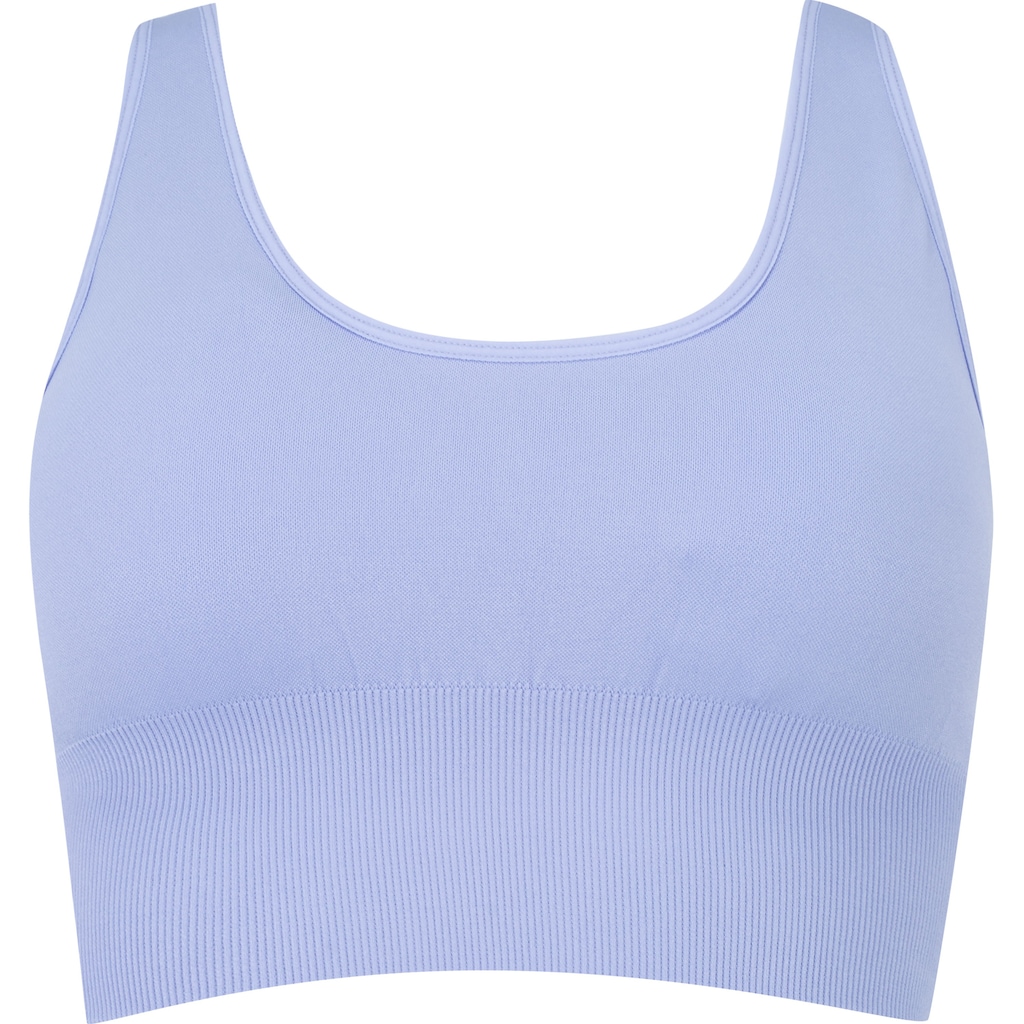 Top Fitness com Bojo Oxer Baixa Sustentação sem Costura Yoga - Adulto - Foto 1