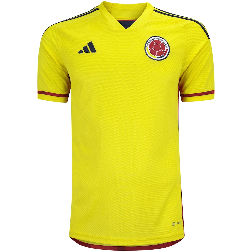 Camisa Colombia I 22 23 adidas Masc - Foto 1